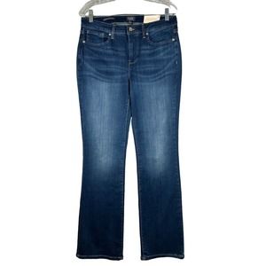 NWT NYDJ Not Your Daughter's Jeans Size 8 Barbara Bootcut Denim Blue Jeans